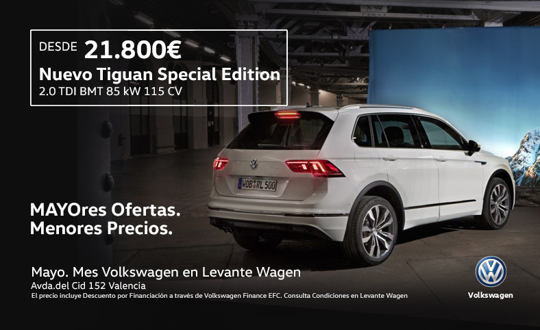 Levante Wagen Volkswagen Refuerza En Mayo Una Campa A Con Mayores